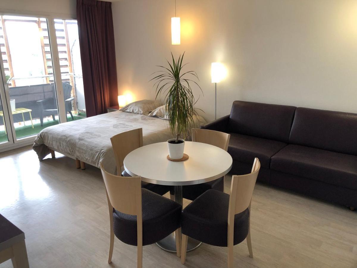 Appart Lourdes 100 M Gare - 4 Places Avec Balcon 10Mn Sanctuaire Extérieur photo