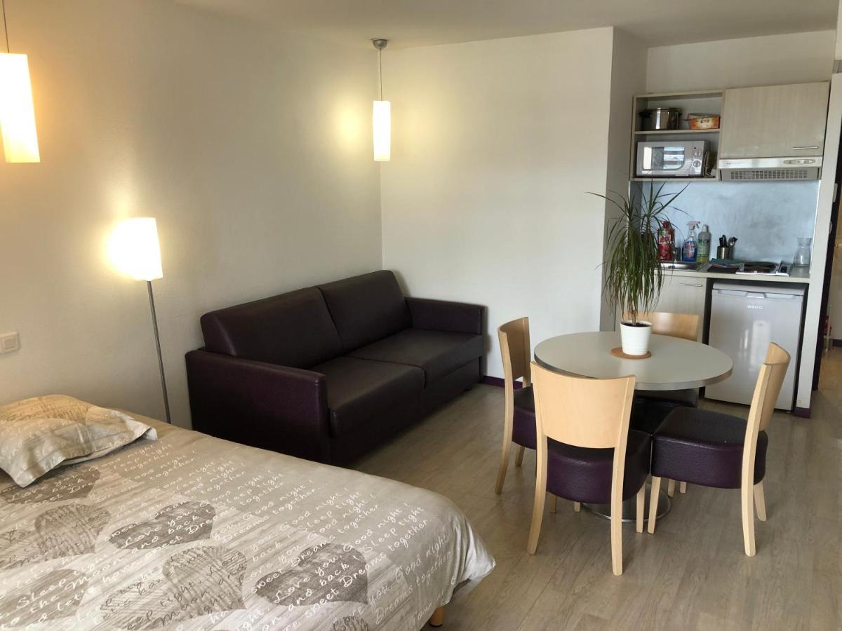 Appart Lourdes 100 M Gare - 4 Places Avec Balcon 10Mn Sanctuaire Extérieur photo